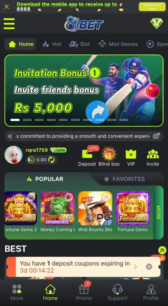 8jjbet Game