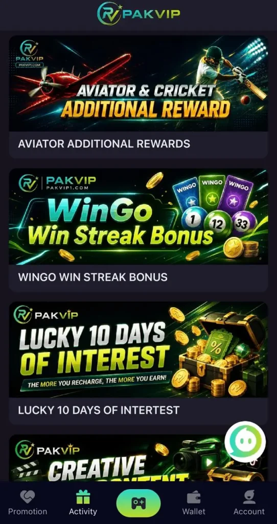 Pakvip Game
