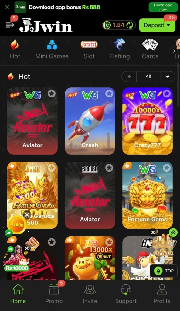 JJwin Game