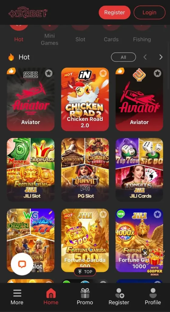 X92bet Game